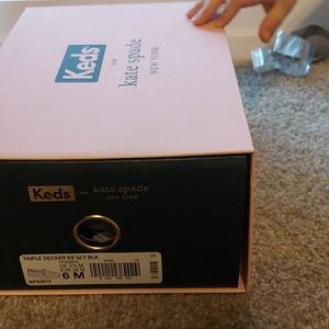 Kate Spade x Keds limited edition slip on sneakers